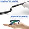LUFF Reading Glasses blue light blocking 4 Pairs Folding spring hinge Readers Women Men