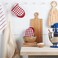 KitchenAid Gingham Cotton Mini Oven Mitt 2-Pack Set, Passion Red, 5.5"x8