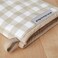 KitchenAid Gingham Mini Oven Mitt 2-Pack Set, Milkshake Tan, 5.5"x8