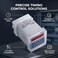 Fafeicy Timer Relay 0.1S-99H 8-Pin DH48S-S 12V/24V/380V Programmable Delay Time Relay Digital LCD Display Timer (24V AC/DC)