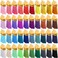 Duufin 200 Pieces Keychain Tassels Bulk