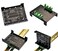 HCDC DIN Rail Mount Bracket for Raspberry Pi A+ B+ 2B 3B 3B+ 4B Zero Arduino Uno Mega Mkr BeagleBone