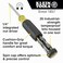 Klein Tools 32307 Multi-bit Tamperproof Screwdriver, 27-in-1 Tool with Torx, Hex, Torq and Spanner Bits with 1/4-Inch Nut Driver, Black/Yellow
