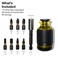 Klein Tools 32308 Multi-bit Stubby Screwdriver, Impact Rated 8-in-1 Adjustable Magnetic Tool with Phillips, Slotted, Square and Nut Driver