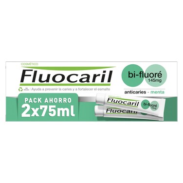 Fluocaril Bi-145 Mint 2X75 Ml, Neutral, 2 X 145 Mg