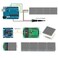 ALAMSCN MAX7219 Dot Matrix Module 32x8 4 in 1 LED Display Modules for Arduino Raspberry Pi Microcontroller with 5Pin Wires Red (Pack of 2)