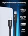 Cable Matters [Intel Certified] 40Gbps Thunderbolt 4 Cable 0.8m with 8K Video and 240W Charging - Backwards Compatible with USB4 Thunderbolt 3 Cable and USB-C