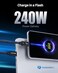 Cable Matters [Intel Certified] 40Gbps Thunderbolt 4 Cable 0.8m with 8K Video and 240W Charging - Backwards Compatible with USB4 Thunderbolt 3 Cable and USB-C