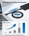 Cable Matters [Intel Certified] 40Gbps Thunderbolt 4 Cable 0.8m with 8K Video and 240W Charging - Backwards Compatible with USB4 Thunderbolt 3 Cable and USB-C