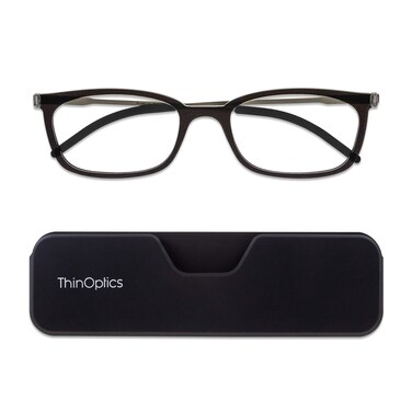 ThinOptics Ulta-Thin Reading Glasses +2.0 - Magnetic Phone Case