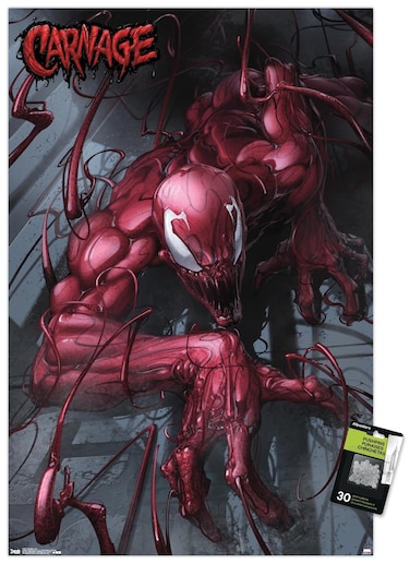 Trends International Marvel Comics - Carnage - Wall Wall Poster with Push Pins