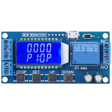 Oumefar Timer Delay Relay XY-LJ02 Cycle Trigger Delay Timer Switch Circuit Electronic Relay Module with LCD Display