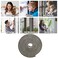 Jetec 2 Pcs Self-Adhesive Pile Weather Stripping Gray