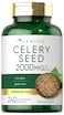 Carlyle Celery Seed Extract Capsules   240 Count