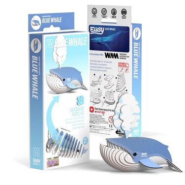 EUGY - 3D Bastelset Blauwal