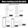 Jetec Complete Shutter Repair Tool Set Spring Plantation Shutter Louvers Staples Shutter Replacement Repair Pins for Windows Tools Supplies (170)