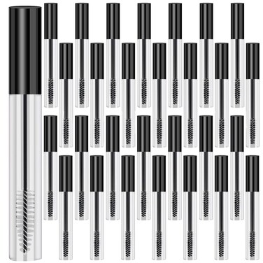 suoundey 30Pcs Empty Mascara Tube with Eyelash Wand 10ml Eyelash Cream Container Bottle