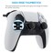 MENEEA Accessories Kit Bundle for PS5 Compatible with Controller, Thumb Grips Sticks Joystick + L2 R2 Trigger Extender+D-pad Button for Playstation 5 Controller, Anti-Slip Replacement Parts