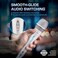 CAROL E dur-916S Wired Karaoke Microphone for Singing - White