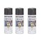 Rust-Oleum 244228-3PK Stops Rust Metallic Spray Paint, 3 Pack, Charcoal, 3 Pack
