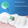 Oralphi Interdental Replacement Toothbrush Heads for Philips Sonicare Click-on Brush Head System, for Cleaning Braces/Between Teeth/Back Teeth (4-Pack, White)