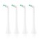 Oralphi Interdental Replacement Toothbrush Heads for Philips Sonicare Click-on Brush Head System, for Cleaning Braces/Between Teeth/Back Teeth (4-Pack, White)