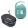 JBL Clip 4 Portable Bluetooth Speaker (Teal) + divvi! Protective Hardshell Case