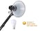 Bostitch Office VLF100D Swing Arm Desk Lamp, Metal, 36" Reach with Multi-Joint Adjustment, Includes Replaceable LED Bulb (VLF), Black
