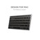Satechi Slim X1 Bluetooth Backlit Keyboard, Multi-Device Sync, Space Grey