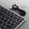 Satechi Slim X1 Bluetooth Backlit Keyboard, Multi-Device Sync, Space Grey