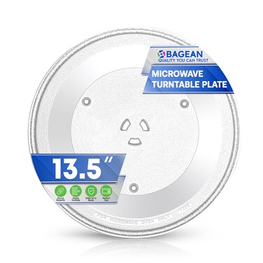 Bagean Replacement For GE WB39X10032 Microwave Glass Turntable Plate/Tray 13 1/2 Inches
