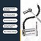inZaynity Universal Socket Tool - Flexible Drill Bit Extension with Power Drill Adapter for Home Improvement, Construction, DIY, &amp; Carpentry - Cool &amp; Useful Gift for Men - 3-Piece Socket Set
