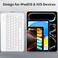 Omoton Bluetooth Keyboard, Wireless Rechargeable Keyboard for iPad, iPad Pro, iPad Mini, iPad Air with Illuminated LED