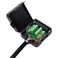 YIOVVOM Black 28 AWG 25/C CMP Plenum Rated Double Shielded Security RS232 Data Cable - 6.5 Feet - Use for DB25 Serial Adapters