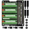 HCDC RPi GPIO Status LED & Terminal Block Breakout Board HAT for Raspberry Pi A+ 3A+ B+ 2B 3B 3B+ 4B