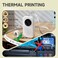 Phomemo D30 Label Maker-with 3 Roll Adhesive Label Thermal Paper Bluetooth Label Maker Thermal Label Printer Paper Mini Easy to Use for Home Office Organization-White