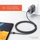 Satechi USB-C to USB-C Cable (6.5 Feet/2 m), 100W Charging, Space Grey