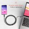 Satechi USB-C to USB-C Cable (6.5 Feet/2 m), 100W Charging, Space Grey