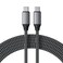 Satechi USB-C to USB-C Cable (6.5 Feet/2 m), 100W Charging, Space Grey