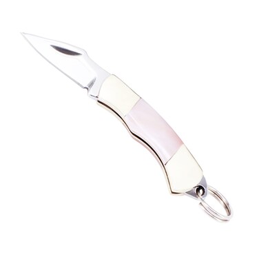 Eastern Delights Tiny Folder Miniature Gadgets Collection Knife, Pocket Smallest Multi Tool (Pink Shell)