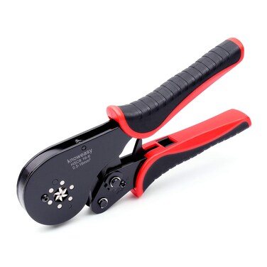 knoweasy Hexagonal Ferrule Crimping Tool,Knoweasy 16-6 Ferrules Crimp Tool and Hexagonal Wire Ferrule Crimper Used for 30-5 AWG/0.5-16mm&sup2; Cable End Sleeves