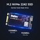KingSpec 256GB M.2 NVMe SSD, 2242 PCIe Gen3x2 Internal Solid State Drive for Laptop/Notebook (2242, 256GB)