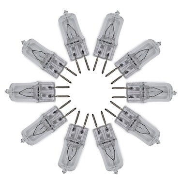 lumenivo Microwave Light Bulbs 120v 20w GY6.35 T4 Small Appliance - 10 Pack
