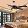 Dotlite Bronze Ceiling Fan Pull Chain Set 4Pack