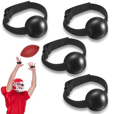 Skylety 4 Pieces Volleyball Set Rite Setting Technique Training Aid Volleyball Training Equipment for Teaching Proper Hand Placement and Preventing Excessive Hand Contact (4 Straps and knobs)