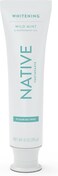 Native Toothpaste Whitening Wild Mint &amp; Peppermint Oil - Fluoride Free Toothpaste, Made Without Triclosan - 4.1 oz