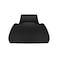 PlayVital Solid Black Controller Display Stand for ps5,Gamepad Accessories Desk Holder for ps5 Controller with Rubber Pads