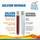 Natural Path Silver Wings Colloidal Silver 150ppm (750mcg) w/Olive Leaf - Immune Support Supplement - 1oz Spray