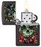 Zippo Dead Inside Design Black Matte Pocket Lighter