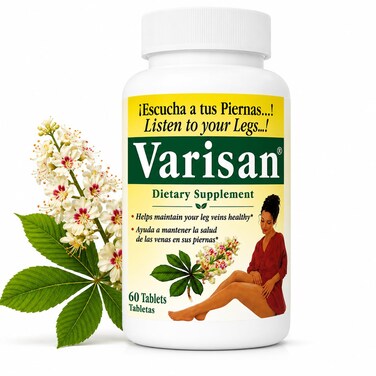 Varisan Menper Tablets - Circulation Support Formula, 60 Count